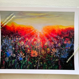 fine art print “Heavenly Meadows”