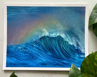 Impresión de bellas artes "Rainbow Mist"