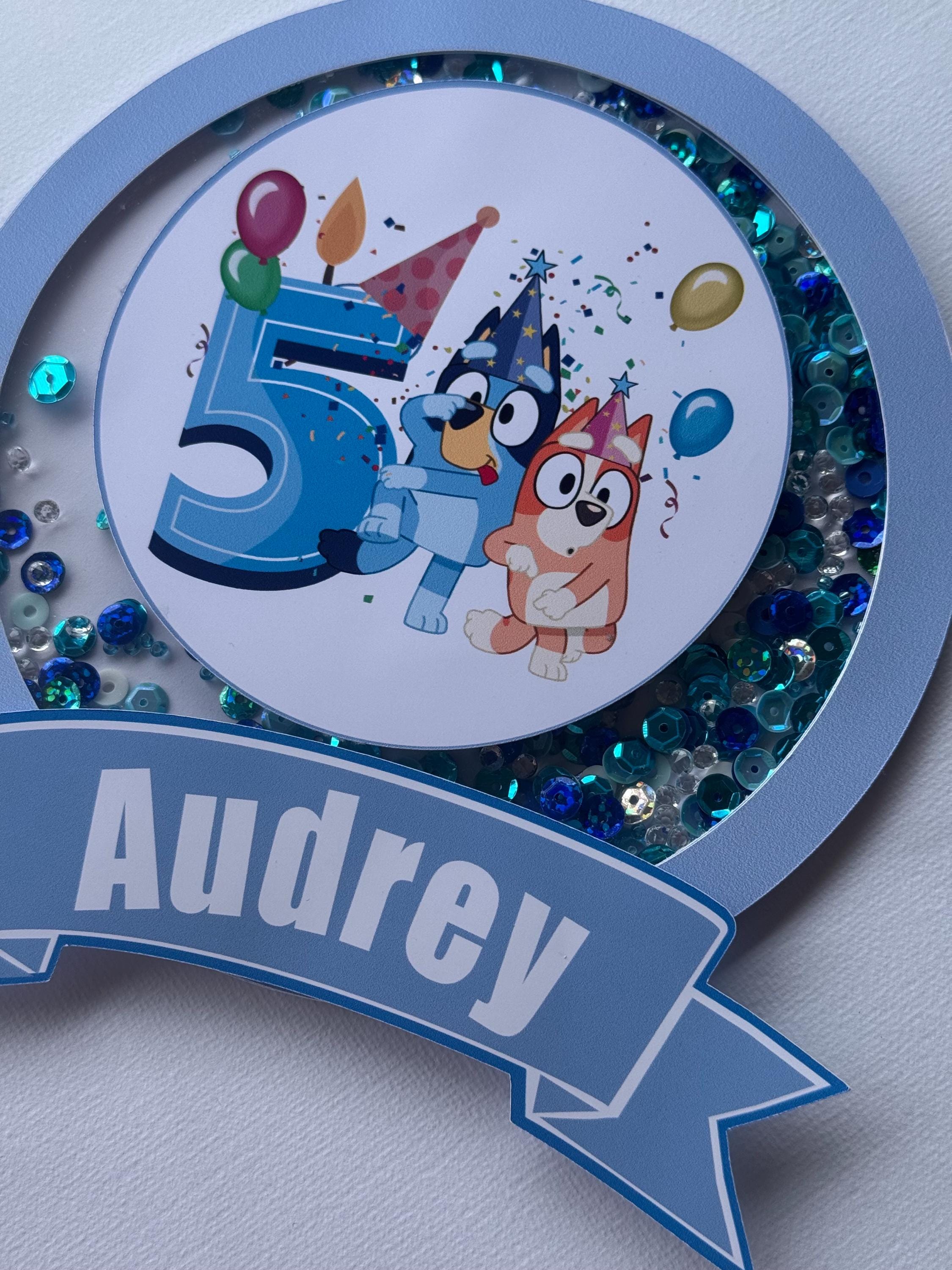 Bluey Cake Topper