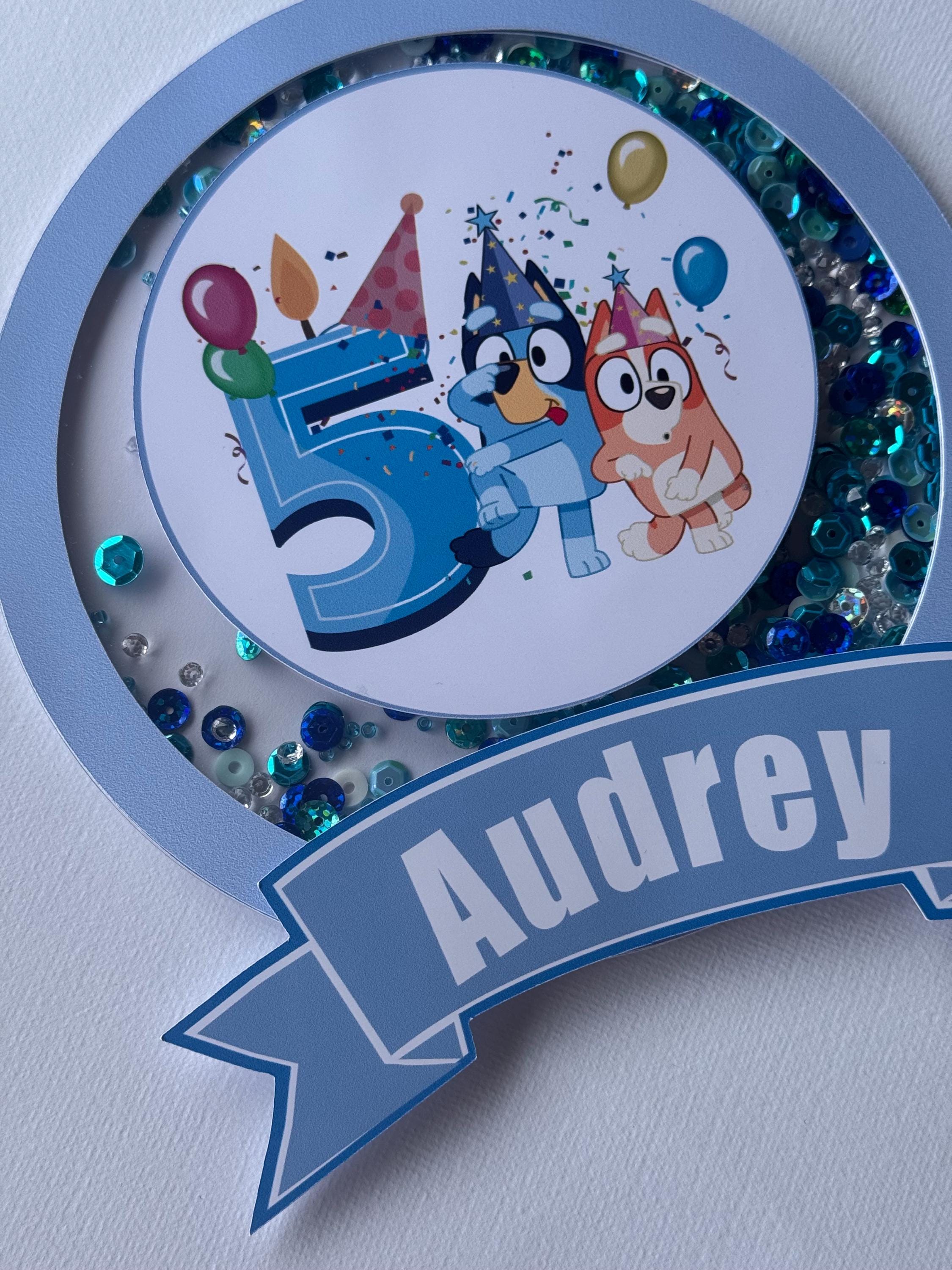 Bluey Cake Topper
