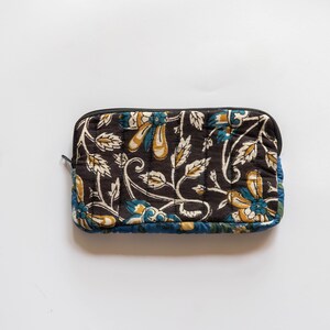 Carteras impresas a mano surtidas, hechas a mano, carteras impresas, cartera de tela hecha en India imagen 6