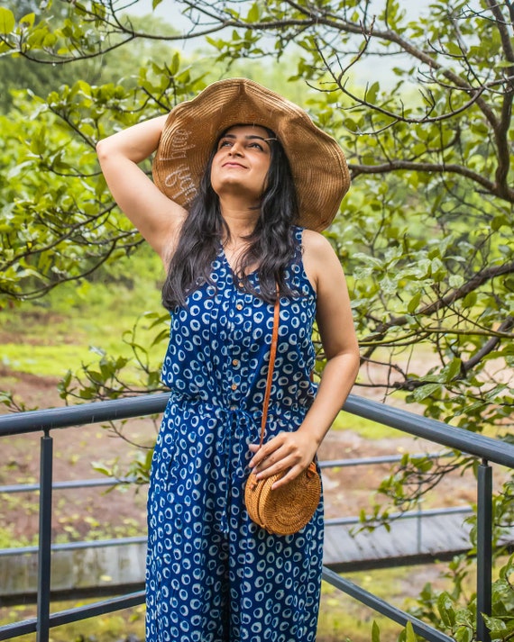 Cotton jumpsuit loungewear hot sale