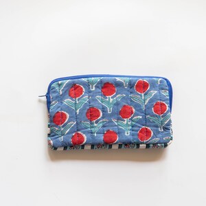 Carteras impresas a mano surtidas, hechas a mano, carteras impresas, cartera de tela hecha en India imagen 2