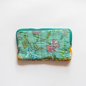 Carteras impresas a mano surtidas, hechas a mano, carteras impresas, cartera de tela hecha en India imagen 5
