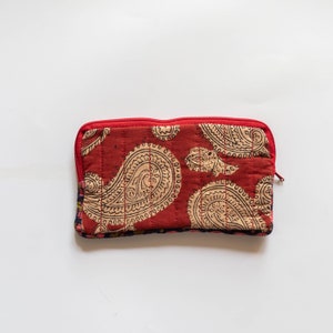 Carteras impresas a mano surtidas, hechas a mano, carteras impresas, cartera de tela hecha en India imagen 4
