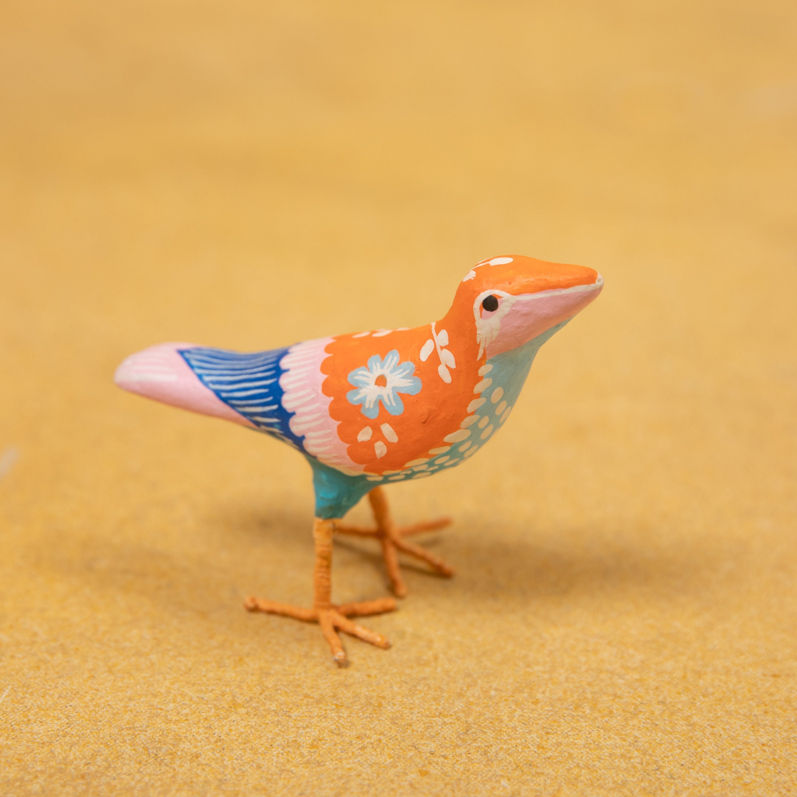 Assorted Set of Handmade Paper Mache Animals, Home Decoration