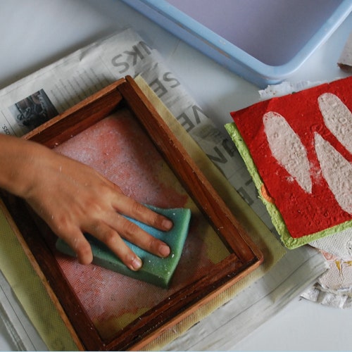 Handmade Paper Making DIY Kit Craft Kit Starter DIY Etsy