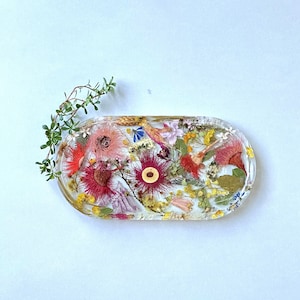 DISH, Soap Dish, Salt & Pepper Dish, Tableware, Flora from the Australian Bush,  Australian Natives, Unique Gift from Australia, Gum, Wattle
