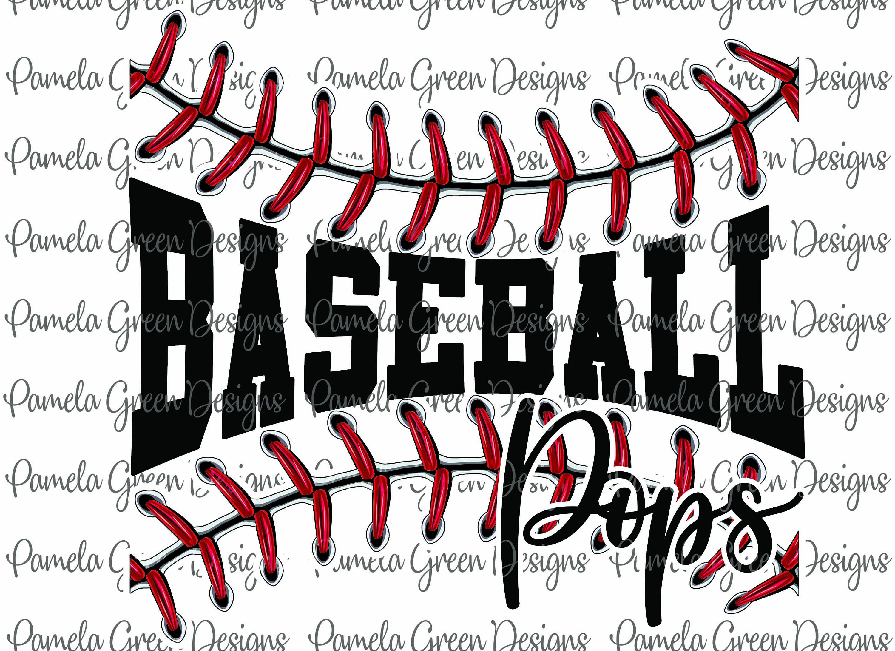 Baseball Pops PNG Sublimation Design Digital Download Graphic | Etsy