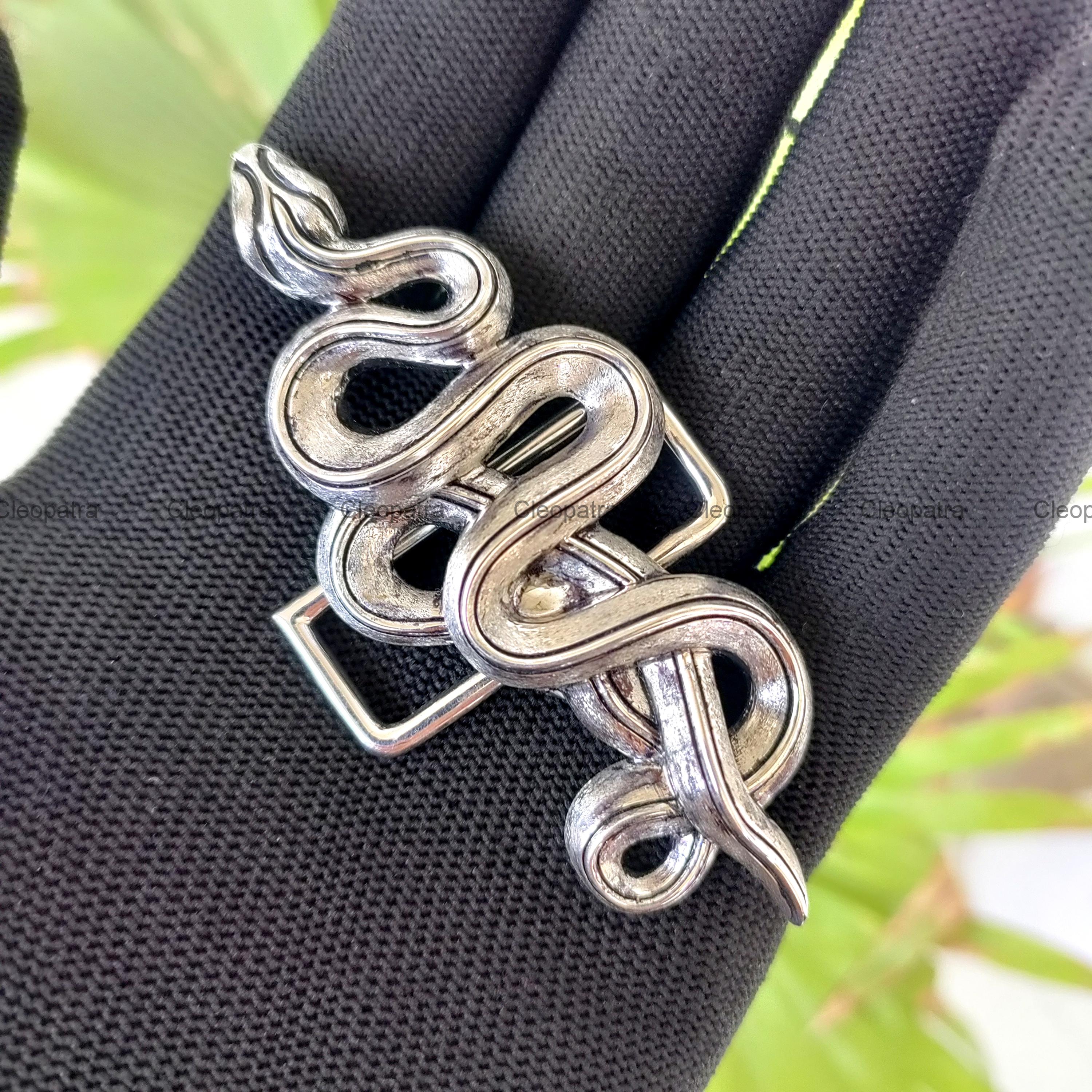 Vintage Women’s Snake Coil Belt Vintage metal snake style coil belt. 41 in | Mercari main image 3