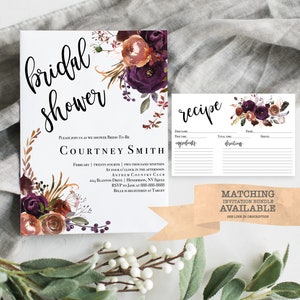 Maid of Honor Proposal Card, Matron of Honor Proposal Card, Floral ...