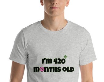 Marijuana 420 themed T-Shirt (unisex) from The Healthy LA mainstream cannabis brand