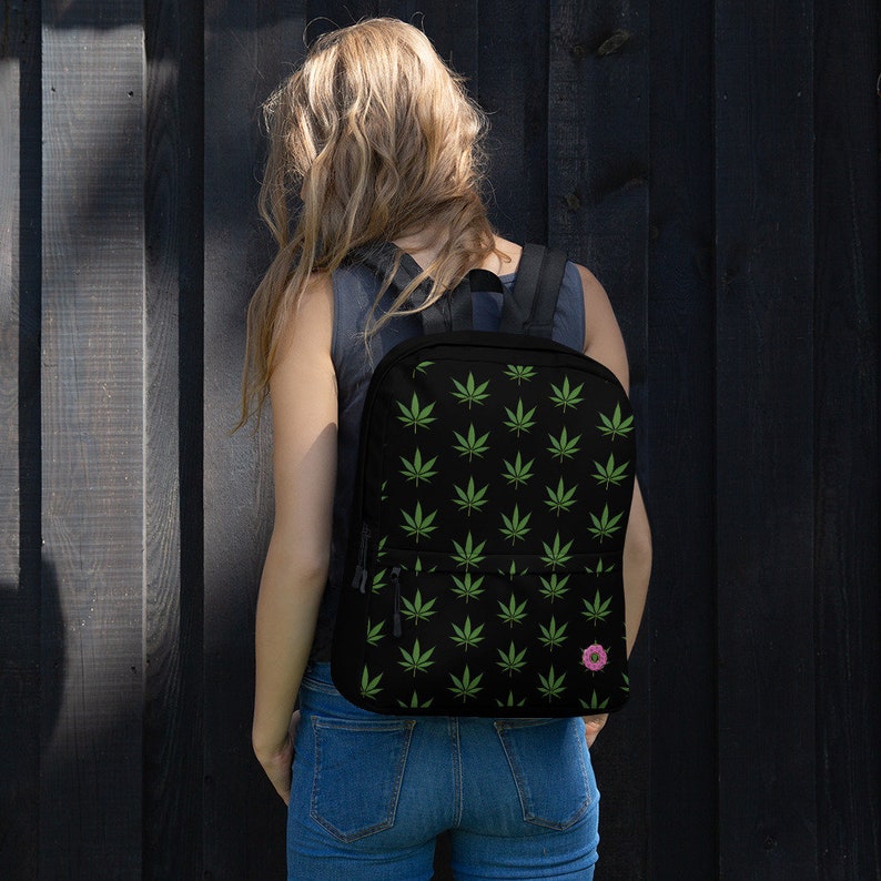 Pot Leaf Backpack from The Healthy LA Mainstream Cannabis brand