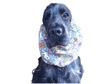 Gorro de algodón para perros con estampado de conejos y flores, gorro de algodón para cocker spaniel, gorro para cavalier, gorro para setter, gorro para basset