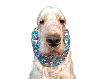 Waterproof thick dog snood , swimming cap for dog , dog hat for snow