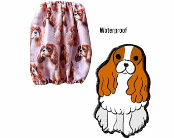 Tour de cou imperméable pour cavalier king charles spaniel, tour de cou pour cuccioli di cavalier king charles spaniel