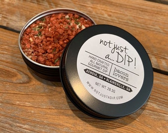 Bacon Dip Mix | Novelty Dip | Can Gift for Him | Gourmet Food Gift | Not Just a Dip | Packaged Dip Mix