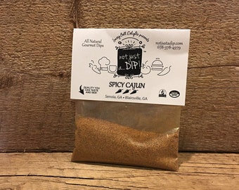 Spicy Cajun Gourmet Dip Mix and Seasoning Blend