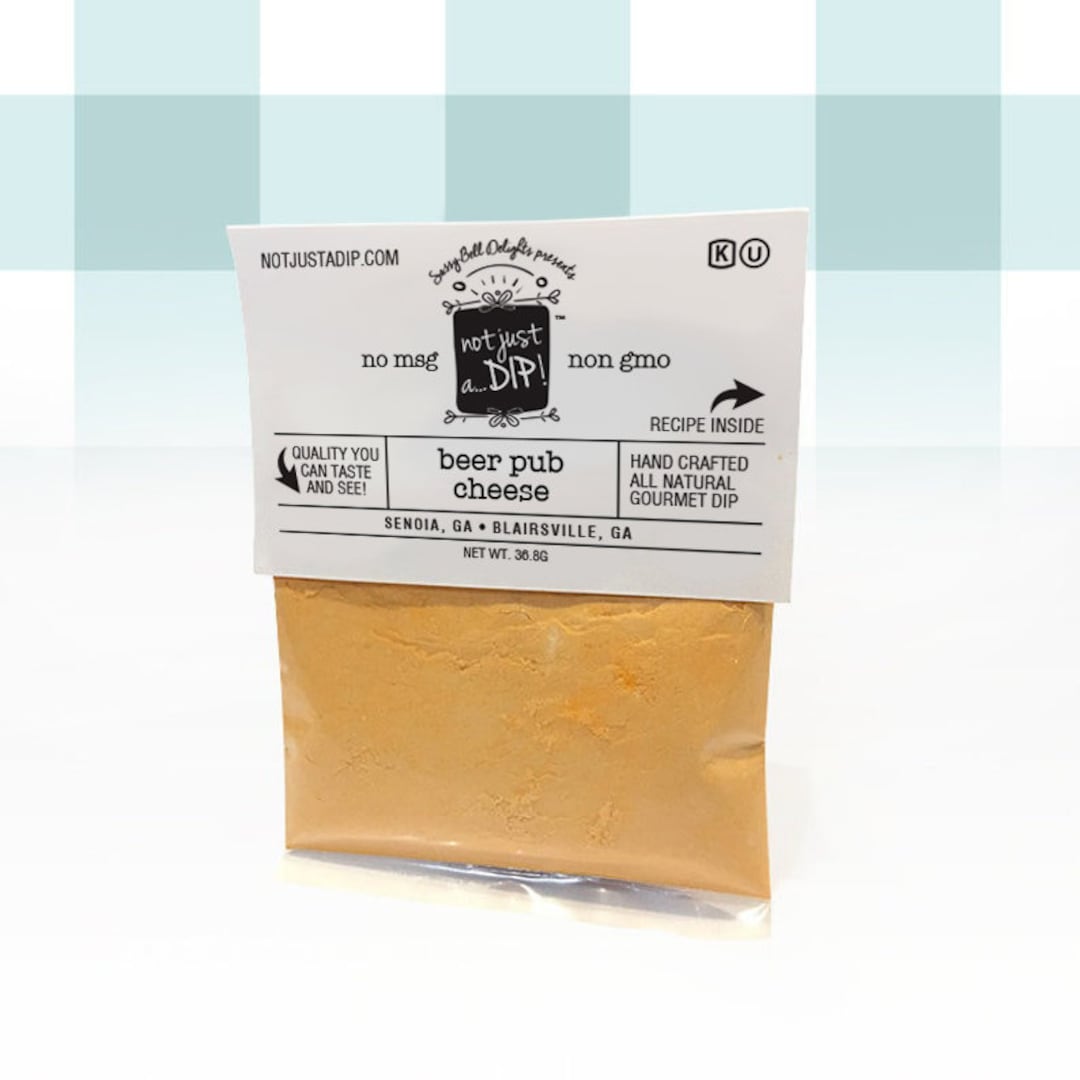 Beer Cheese Dip Mix Homemade Cheese Ball Food Gift Etsy