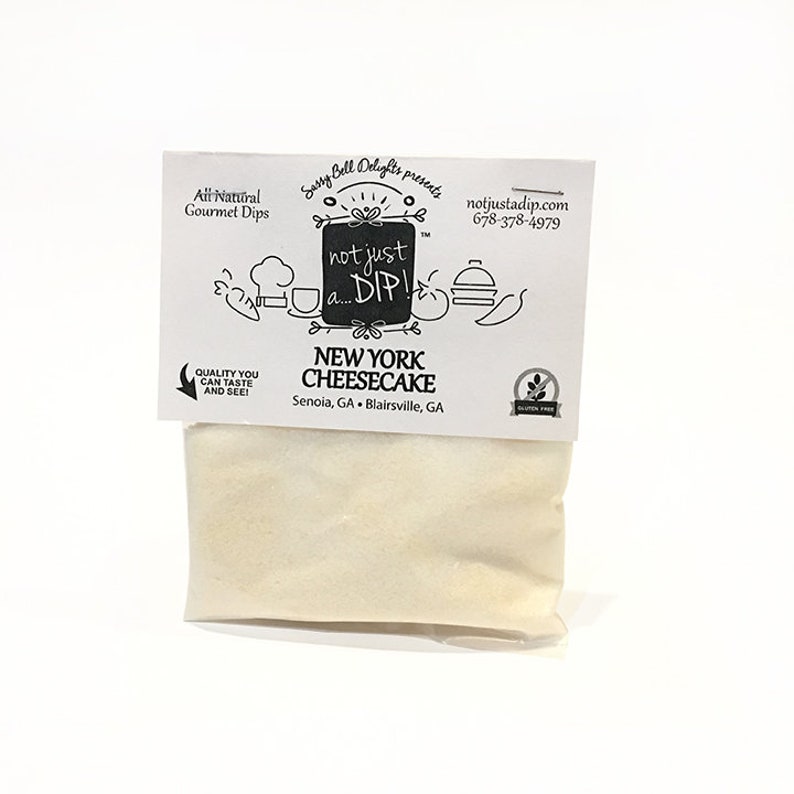 New York Cheesecake Dip Mix front of package
