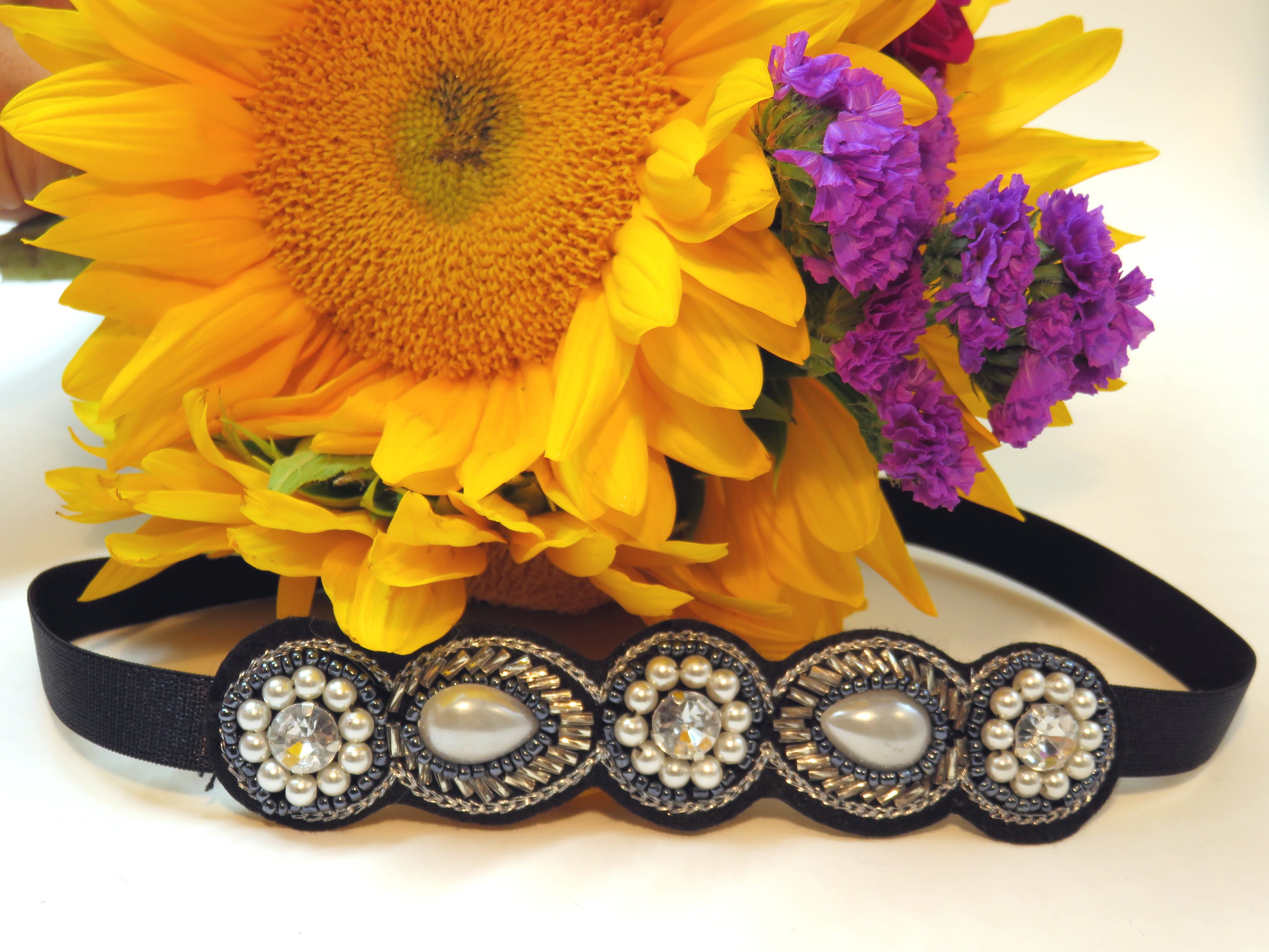 Fleur- Pearl Headband main image 1