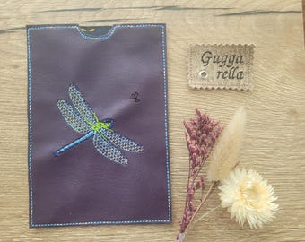 Cover for the follow-up care passport, chemo passport cover, dragonfly
