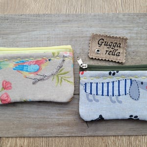 Minigeldbörse/ Mini-Portemonnaie /Korktäschchen