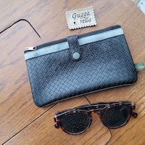 Handytasche Portemonnaie Clutch mit zwei Fächern