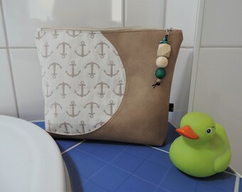 Toiletry bag large wetbag anchor men's gift