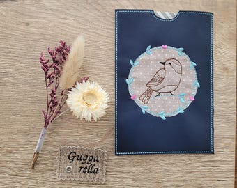 Cover for the aftercare passport, chemo passport cover, bird