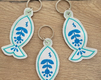 Communion gift keychain fish confirmation