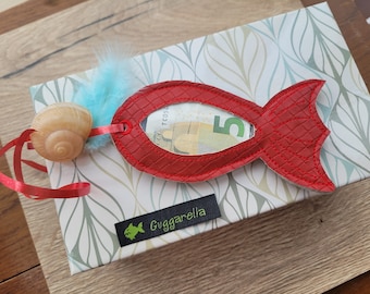 Fish cash gift gift for baptism communion confirmation confirmation boy girl voucher gift