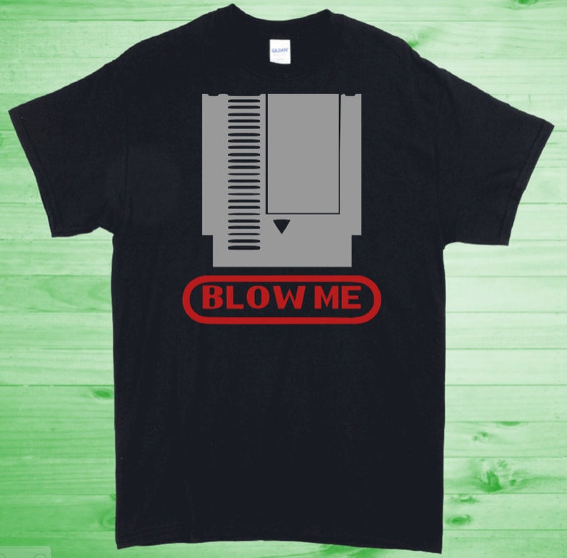 blow me nintendo shirt
