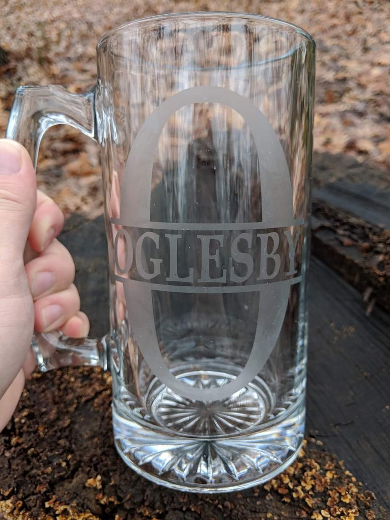 Custom Etched Beer Mugs. Name Mug. Family Name. Funny Sayings Etsy