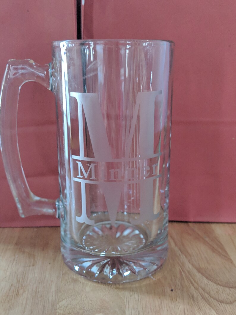 Custom Etched Beer Mugs. Name Mug. Family Name. Funny Sayings Etsy