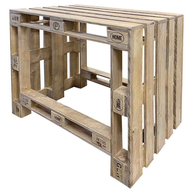 Pallet furniture: bar table CALABRIA image 1