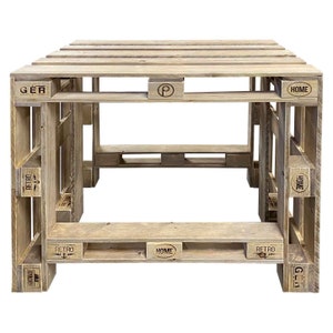 Pallet furniture: bar table CALABRIA image 2