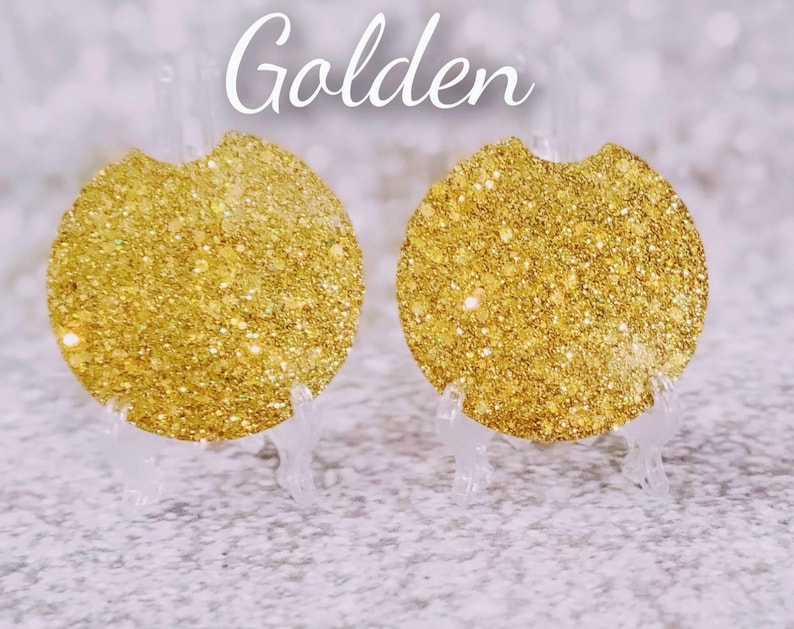 Glitter Car Coasters Set of 2 image 5