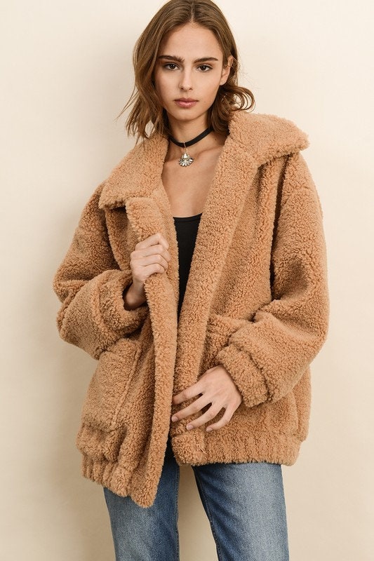 fuzzy poopy jacket