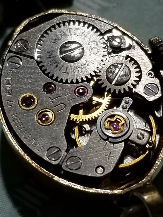 ART DECO Waltham 17 WATCH Jewels Swiss Working watch women 10k RGP ART DECO Waltham 17 Jewels Swiss Shock Resistant Wind up  main image 2