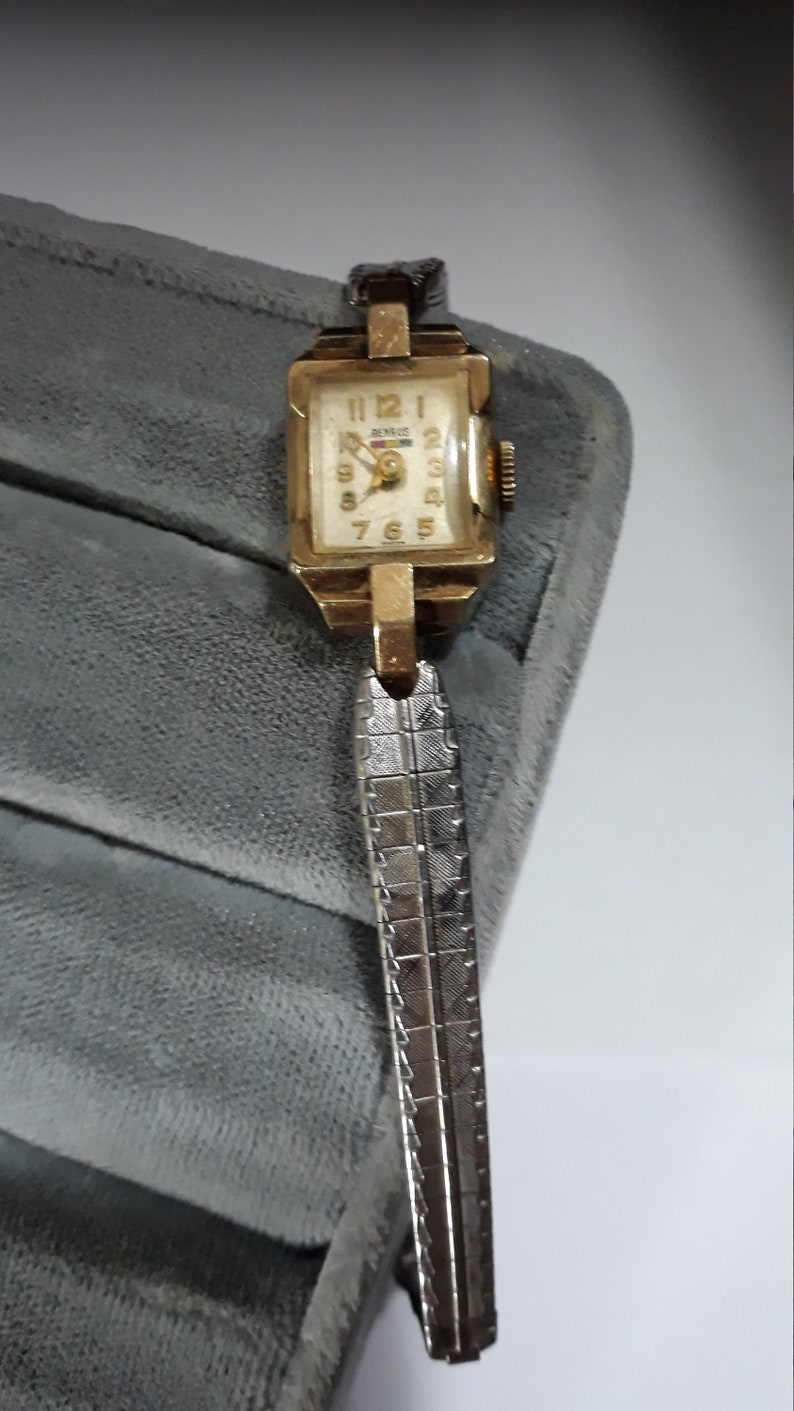 ART DECO Benrus 17 Jewels Swiss Not Working Watch Women 10k - Etsy