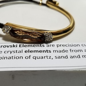 Retired Design Bracelets CITRINE Swarovski Crystal  Friendship or Gift idea