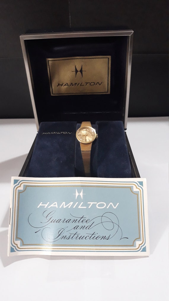 Vintage Hamilton 826678 Gretchen 17 Jewels Petite… - image 1