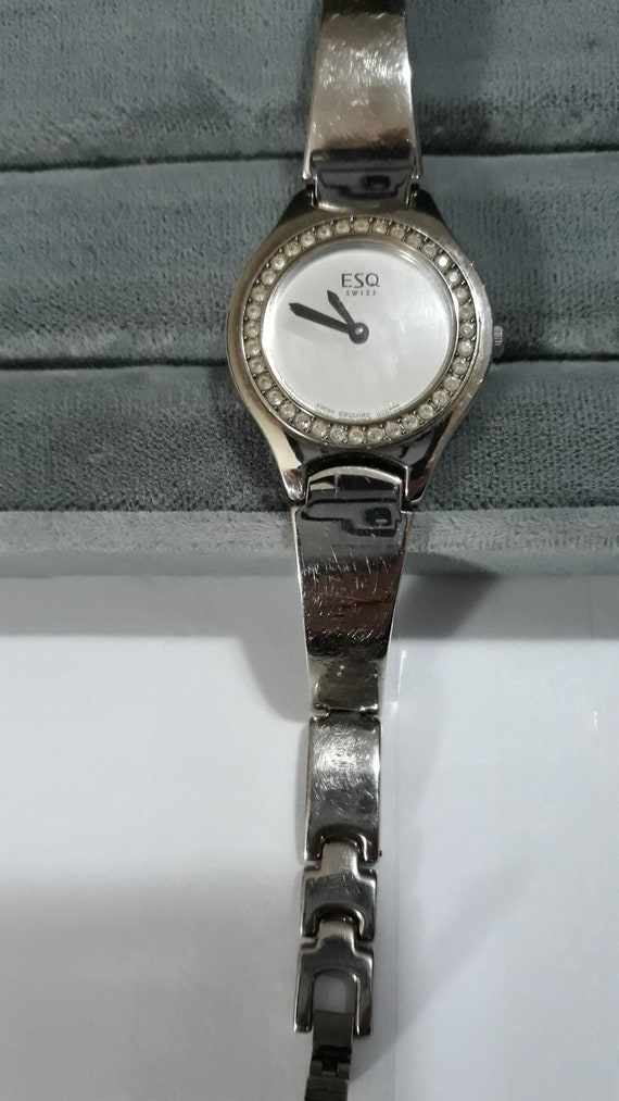 Movado Ladies Watch, ESQ Movado  with Crown of Gen