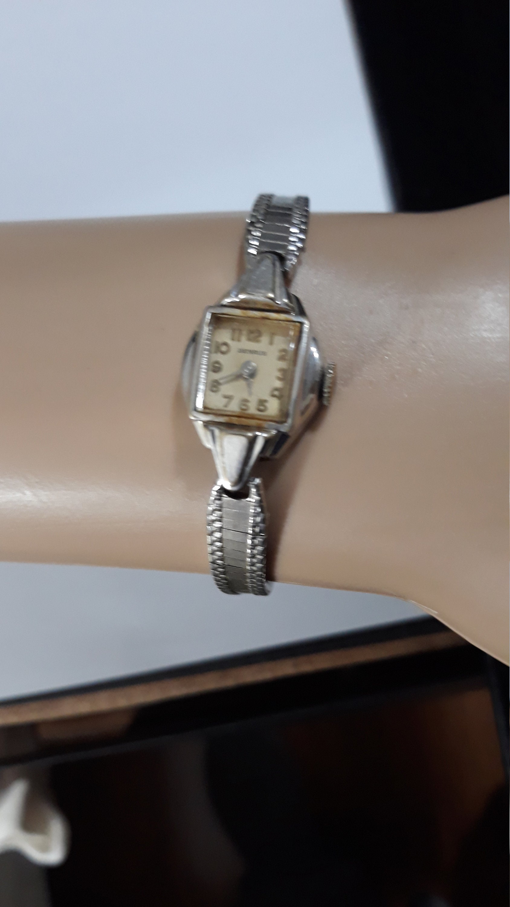 Benrus 17 Jewels Swiss Mechanical Wind up Watch Women 10k RGP Etsy