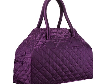 Weekend and beach Luna shoulder shopper bag in purple