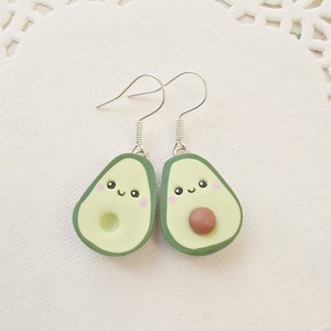 Claire/'s Girl/'s Plata 1/" pendientes de aguacate