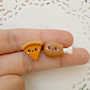 Thanksgiving Earrings - Autumn Jewelry - Fall Jewelry - Food Jewelry - Thanksgiving Gift - Kawaii Kids Jewelry