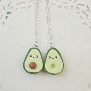 Avocado Necklace - Best Friend Necklace- Mothers Day Gift Idea- Thanksgiving Best Friend Gift - Friendship Necklace - Christmas gift