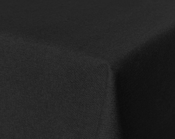 Coton enduit chiné noir uni (marchandises au mètre) (marchandises au mètre)